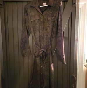 Chico's size 2 or 12/14 shirt dress